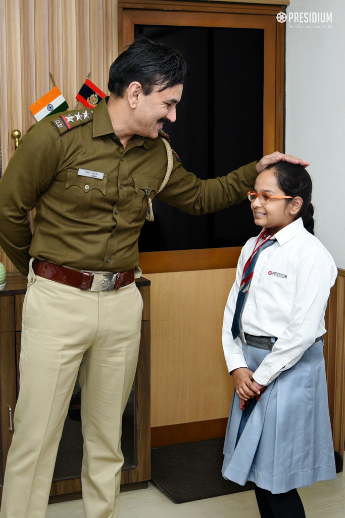 Presidium Punjabi Bagh, PRESIDIANS VISIT LOCAL POLICE STATION TO CELEBRATE APPRECIATION DAY